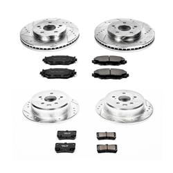 PowerStop Z23 Evolution Sport Brake Upgrade Kits for 2006-2013 IS250 - K2407