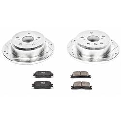 PowerStop Z23 Evolution Sport Brake Upgrade Kits for 2002-2006 CAMRY, 2002-2003 ES300, 2004-2006 ES330 - K2418