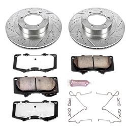 Power Stop K5573-36 Front & Rear Z36 Truck and Tow Brake Kit 