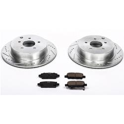 Details about   For Infiniti Q50 14-19 Brake Kit Power Stop 1-Click Street Warrior Z26 Drilled &