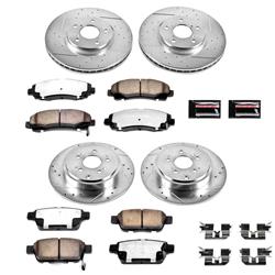 PowerStop Z36 Truck and Tow Brake Upgrade Kits for 2006-2011 RIDGELINE - K2430-36