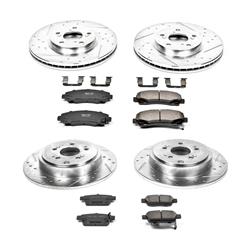 PowerStop Z23 Evolution Sport Brake Upgrade Kits for 2006-2011 RIDGELINE - K2430