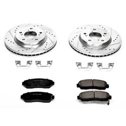 PowerStop Z23 Evolution Sport Brake Upgrade Kits for 2005-2010 ODYSSEY - K2435