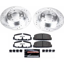 PowerStop Z26 Street Warrior Brake Upgrade Kits for 2003-2005 6, 2003 PROTEGE - K2452-26