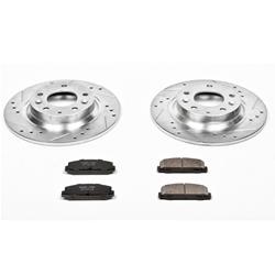 PowerStop Z23 Evolution Sport Brake Upgrade Kits for 2003-2005 6, 2003 PROTEGE - K2452