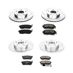 PowerStop Z23 Evolution Sport Brake Upgrade Kits for 1999-2001 MAXIMA - K2704