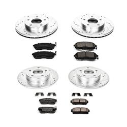 PowerStop Z23 Evolution Sport Brake Upgrade Kits for 2001 MAXIMA - K2705
