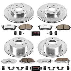 PowerStop Z26 Street Warrior Brake Upgrade Kits for 2003-2005 350Z, G35 - K2710-26