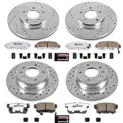 PowerStop Z26 Street Warrior Brake Upgrade Kits for 1999-2001 RL - K2715-26