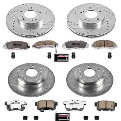 PowerStop Z26 Street Warrior Brake Upgrade Kits for 1991-1995 LEGEND - K2717-26