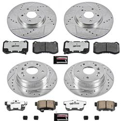 PowerStop Z26 Street Warrior Brake Upgrade Kits for 2004-2008 TL - K2718-26