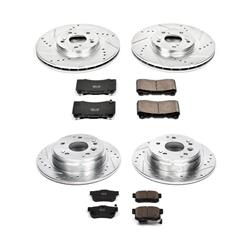 PowerStop Z23 Evolution Sport Brake Upgrade Kits for 2004-2008 TL - K2718