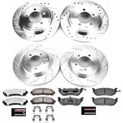 PowerStop Z36 Truck and Tow Brake Upgrade Kits for 2002-2005 EXPLORER, MOUNTAINEER - K2722-36