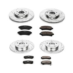 PowerStop Z23 Evolution Sport Brake Upgrade Kits for 2003-2004 SEVILLE - K2733