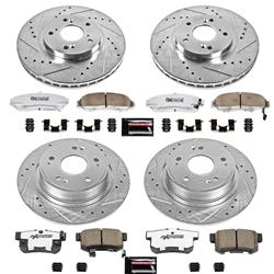 PowerStop Z26 Street Warrior Brake Upgrade Kits for 2006-2007 ACCORD - K2743-26