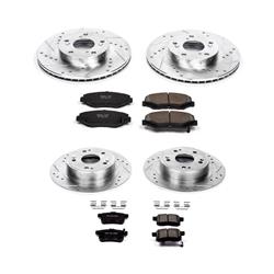 PowerStop Z23 Evolution Sport Brake Upgrade Kits for 2008-2010 ACCORD - K2744