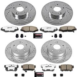 PowerStop Z26 Street Warrior Brake Upgrade Kits for 2005 ACCORD - K2745-26