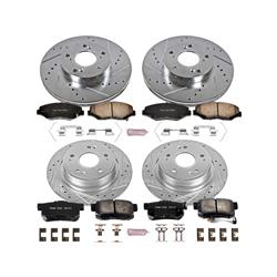 PowerStop Z23 Evolution Sport Brake Upgrade Kits for 2005 ACCORD - K2745