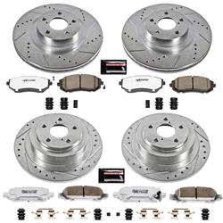 PowerStop Z26 Street Warrior Brake Upgrade Kits for 2004-2006 BAJA - K2748-26