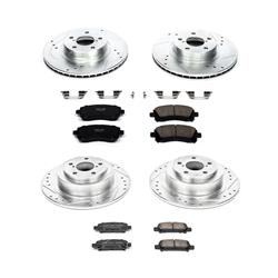 PowerStop Z23 Evolution Sport Brake Upgrade Kits for 2000-2002 LEGACY, 2000 OUTBACK - K2749