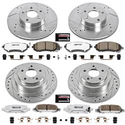PowerStop Z26 Street Warrior Brake Upgrade Kits for 2001 LEGACY, 2001-2002 OUTBACK - K2752-26