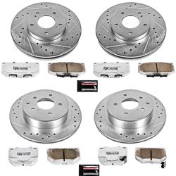 PowerStop Z26 Street Warrior Brake Upgrade Kits for 1989-1996 300ZX - K2754-26