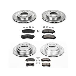 PowerStop Z23 Evolution Sport Brake Upgrade Kits for 2001-2006 MONTERO - K2755