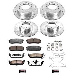 PowerStop Z36 Truck and Tow Brake Upgrade Kits for 2001-2002 SEQUOIA - K2756-36