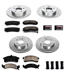 PowerStop Z23 Evolution Sport Brake Upgrade Kits for 1993 ALLANTE, 1992-1993 RIVIERA, 1992 TORONADO - K2760