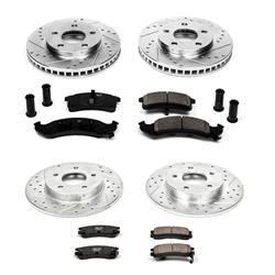 PowerStop Z23 Evolution Sport Brake Upgrade Kits for 1994-1996 DEVILLE, ELDORADO, SEVILLE - K2763