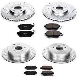 PowerStop Z23 Evolution Sport Brake Upgrade Kits for 2003-2005 FX35, FX45, 2003-2011 MURANO - K2767