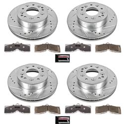 PowerStop Z26 Street Warrior Brake Upgrade Kits for 1969 CAMARO - K2769-26