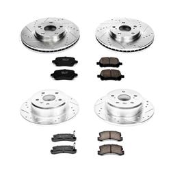 PowerStop Z23 Evolution Sport Brake Upgrade Kits for 1999-2001 RX300 - K2774
