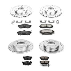 PowerStop Z23 Evolution Sport Brake Upgrade Kits for 2002-2005 ELANTRA - K2779