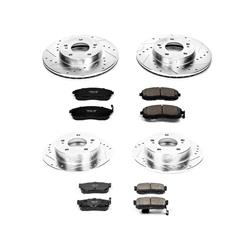 PowerStop Z23 Evolution Sport Brake Upgrade Kits for 1989-1994 MAXIMA - K2780