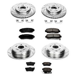 PowerStop Z23 Evolution Sport Brake Upgrade Kits for 2007-2012 RDX - K2781