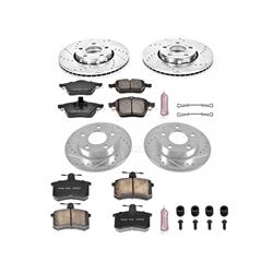 PowerStop Z23 Evolution Sport Brake Upgrade Kits for 1996-1998 A4 QUATTRO - K2799