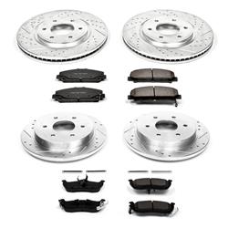 PowerStop Z23 Evolution Sport Brake Upgrade Kits for 2008-2010 TITAN, QX56, 2007-2011 ARMADA - K2805