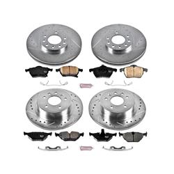 PowerStop Z23 Evolution Sport Brake Upgrade Kits for 1999 9-5 - K2808