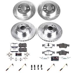 PowerStop Z26 Street Warrior Brake Upgrade Kits for 2006 S350, 2004-2006 S500 - K2817-26