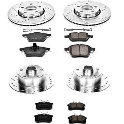 PowerStop Z23 Evolution Sport Brake Upgrade Kits for 1997-1998 A4 - K2824