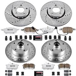 PowerStop Z26 Street Warrior Brake Upgrade Kits for 1999-2001 A4 - K2825-26