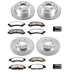 PowerStop Z36 Truck and Tow Brake Upgrade Kits for 2009-2014 EXPRESS 1500, SAVANA 1500 - K2826-36