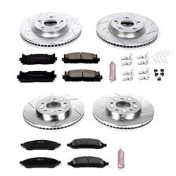 PowerStop Z23 Evolution Sport Brake Upgrade Kits for 2004-2007 FREESTAR, MONTEREY - K2828