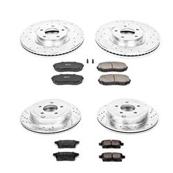 PowerStop Z23 Evolution Sport Brake Upgrade Kits for 2007-2010 EDGE, MKX - K2829