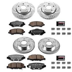 PowerStop Z36 Truck and Tow Brake Upgrade Kits for 2008-2012 LIBERTY, 2007-2011 NITRO - K2832-36