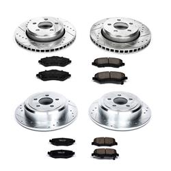 PowerStop Z23 Evolution Sport Brake Upgrade Kits for 2008-2012 LIBERTY, 2007-2011 NITRO - K2832