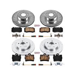 PowerStop Z23 Evolution Sport Brake Upgrade Kits for 2002-2003 S500 - K2851