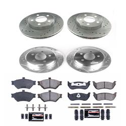PowerStop Z23 Evolution Sport Brake Upgrade Kits for 1996-1997 CROWN VICTORIA, GRAND MARQUIS, TOWN CAR - K2859