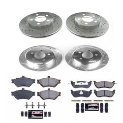 PowerStop Z23 Evolution Sport Brake Upgrade Kits for 1996-1997 CROWN VICTORIA, GRAND MARQUIS, TOWN CAR - K2860